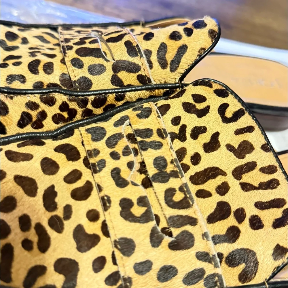 J. Crew Animal Print Women's Mules - Picture 5 of 10